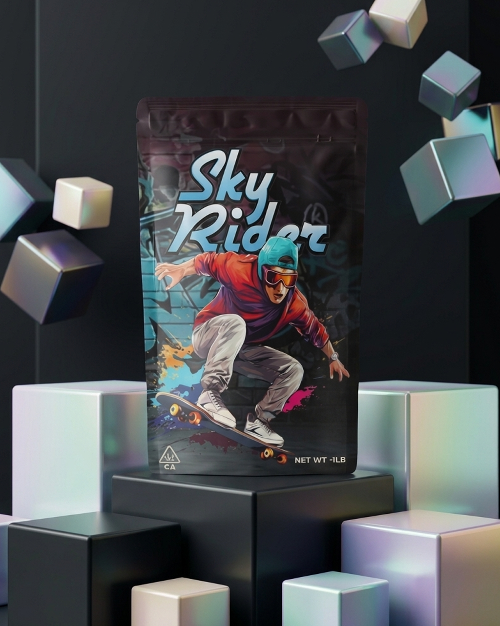 Custom Printed 3x4" Mylar Bags (1G)