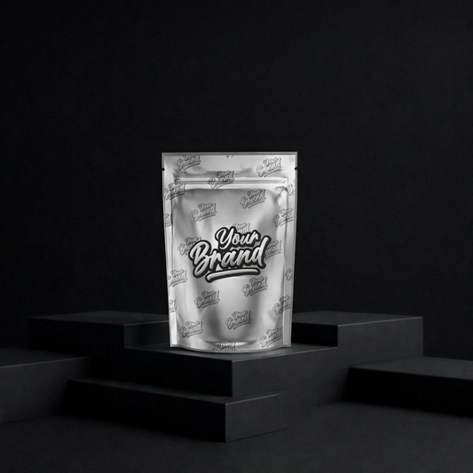 Custom Labeled 8x10" Mylar Bags (1/4 Lb)