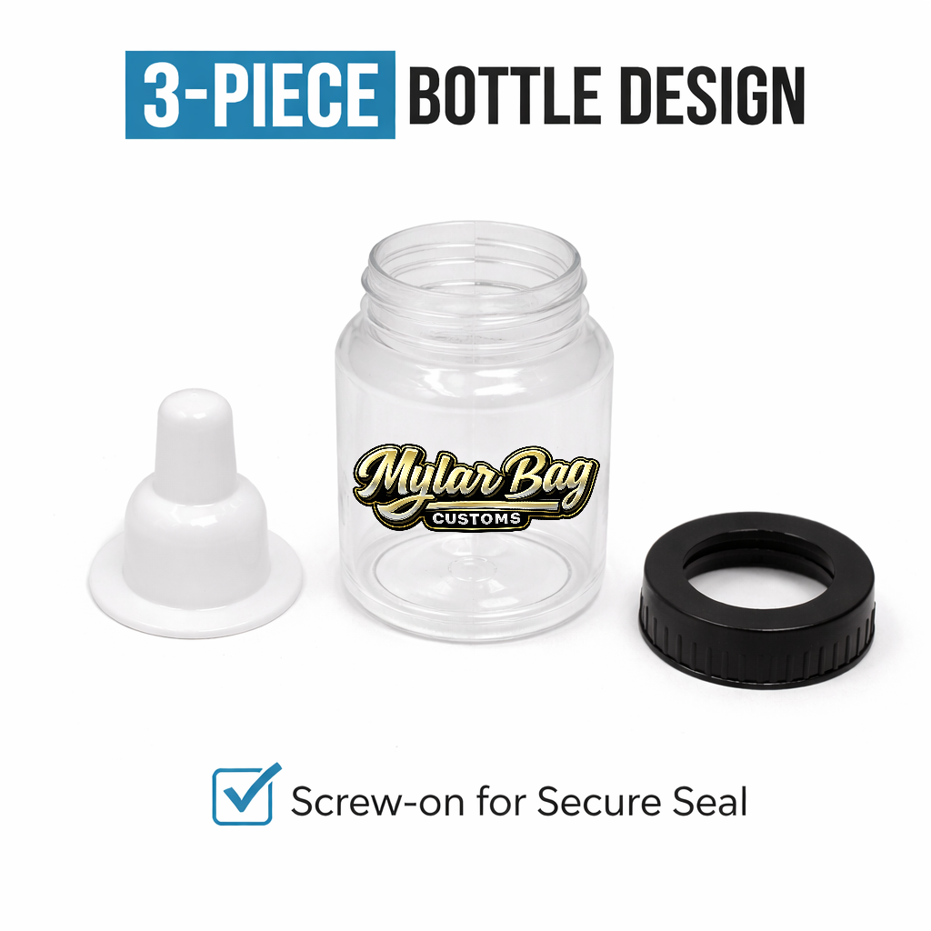 10 Pack Baby Bottle Style Premium Storage Organizers (1.5" x 1.75") – Assorted Designs