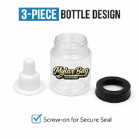10 Pack Baby Bottle Style Premium Storage Organizers (1.5" x 1.75") – Assorted Designs