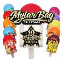 10 Pack Popsicle Style Premium Storage Organizers (2" x 4.25") – Assorted Designs