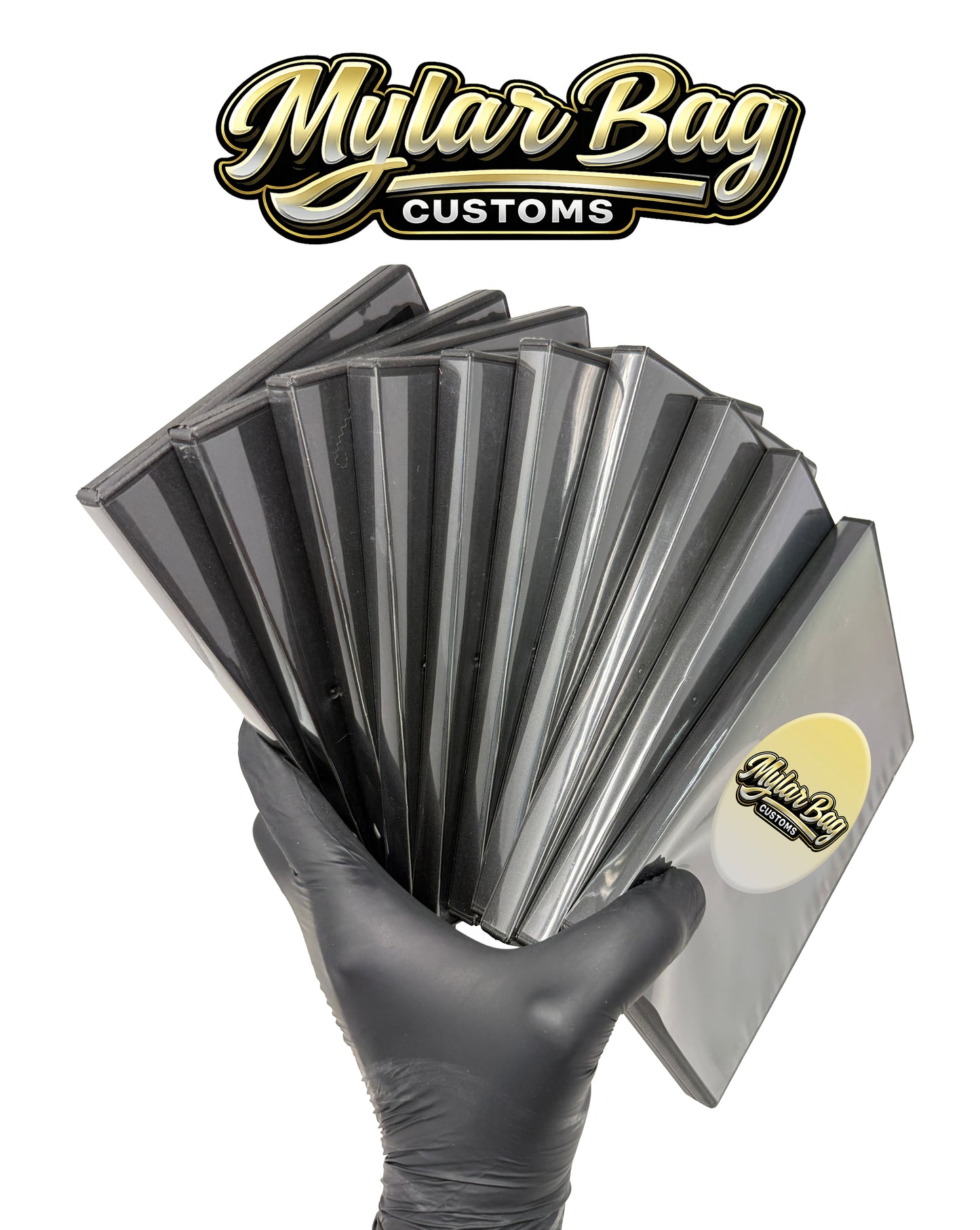 10 Pack DVD Case & Premium Foil Storage Organizer Set (5.5" x 7.5") – Assorted Designs