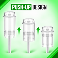 10 Pack Push-Up Style Premium Storage Organizers (1.5" x 3.5") – Assorted Designs