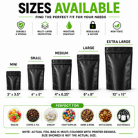 12 Pack X-Large (12" x 15") Premium Foil Storage Organizers – Assorted Designs
