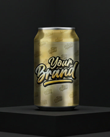 Custom 3.5g Soda Can Jars - 90ml